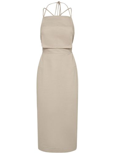 Robe Midi En Sergé De Coton Adorno1234 - MAX MARA - Modalova