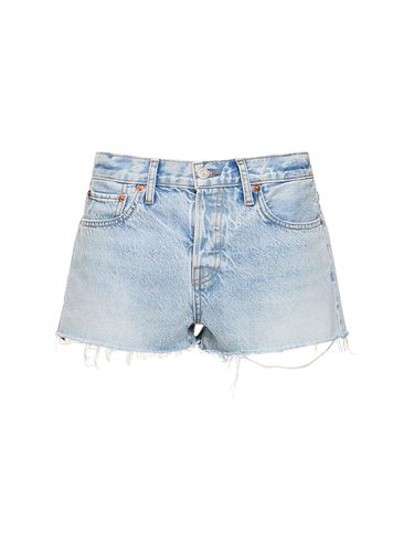 Short En Denim Taille Mi-haute & Pam - RE/DONE - Modalova