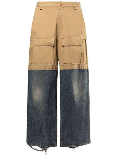 Pantalon Cargo En Coton - BALENCIAGA - Modalova