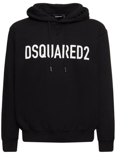 Sweat Cool Fit En Coton À Capuche - DSQUARED2 - Modalova