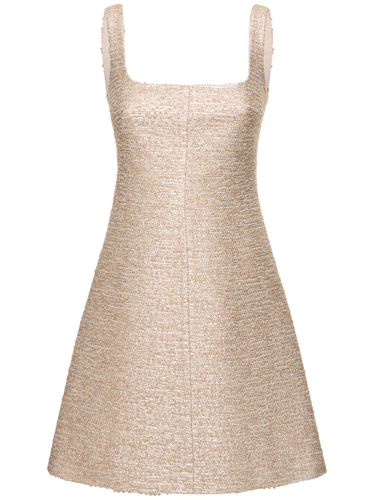 Robe Courte En Tweed Jacquard Tibby - EMILIA WICKSTEAD - Modalova