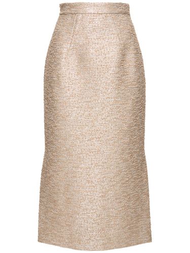 Jupe Midi En Tweed Jacquard Ariceli - EMILIA WICKSTEAD - Modalova