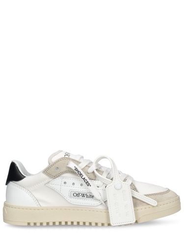 Baskets En Cuir 5,0 - OFF-WHITE - Modalova