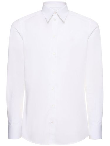 Chemise Classique En Popeline - DOLCE & GABBANA - Modalova