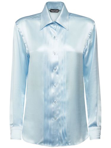 Chemise En Soie Charmeuse Fluide - TOM FORD - Modalova