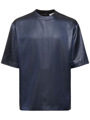 T-shirt Boxy En Satin Technique - NANUSHKA - Modalova