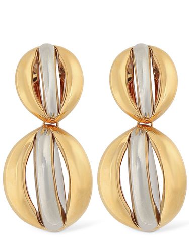 Boucles D'oreilles En Laiton Mandarine - SAINT LAURENT - Modalova