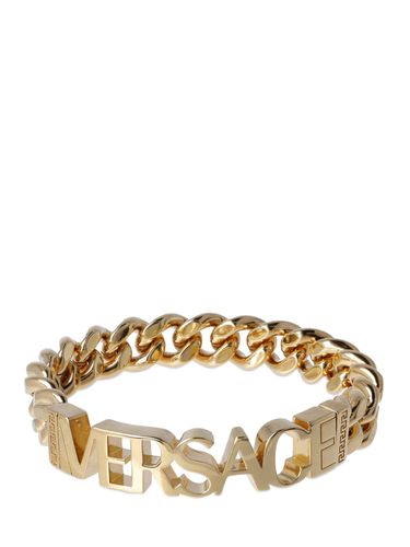 Bracelet À Logo En Métal - VERSACE - Modalova