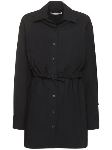 Robe Chemise Courte Avec Liens À Nouer - ALEXANDER WANG - Modalova