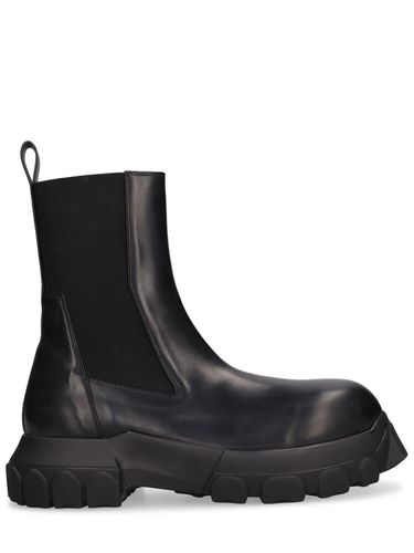 Bottes Beatle En Cuir Bozo Tractor - RICK OWENS - Modalova