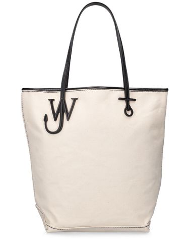 Sac Cabas En Toile De Coton À Logo Anchor - JW ANDERSON - Modalova