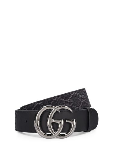 Ceinture 40mm Marmont Gg Denim - GUCCI - Modalova