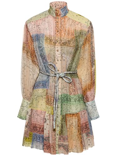 Robe Courte En Coton Matchmaker Lantern - ZIMMERMANN - Modalova