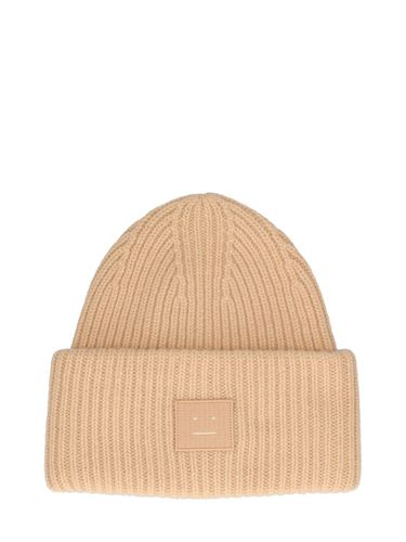 Bonnet En Laine Pansie Face - ACNE STUDIOS - Modalova