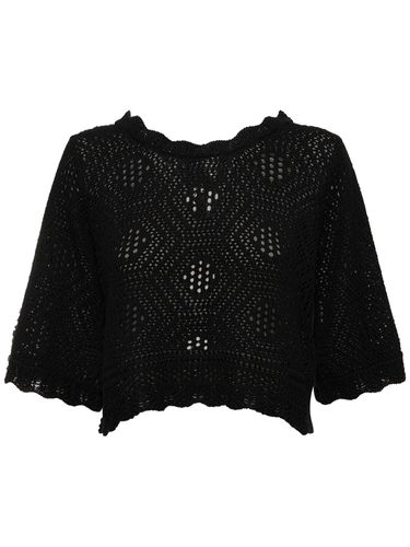 Crop Top En Maille De Coton Mélangé Willa - POSSE - Modalova