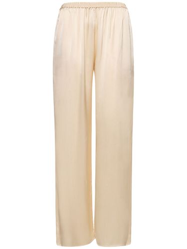 Pantalon Relaxed Fit En Satin De Viscose - MATTEAU - Modalova