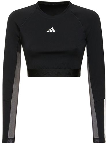 Crop Top À Manches Longues Hyperglam - ADIDAS PERFORMANCE - Modalova