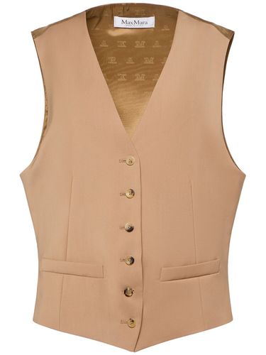 Gilet En Laine Zuai - MAX MARA - Modalova