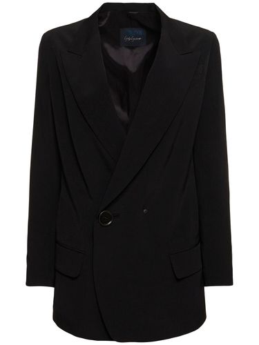 Veste Boutonnée En Crêpe De Chine - YOHJI YAMAMOTO - Modalova