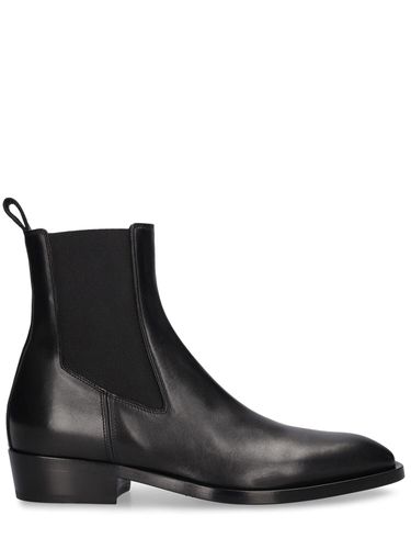 Bottes Texanes En Cuir Gaucho - MATTIA CAPEZZANI - Modalova