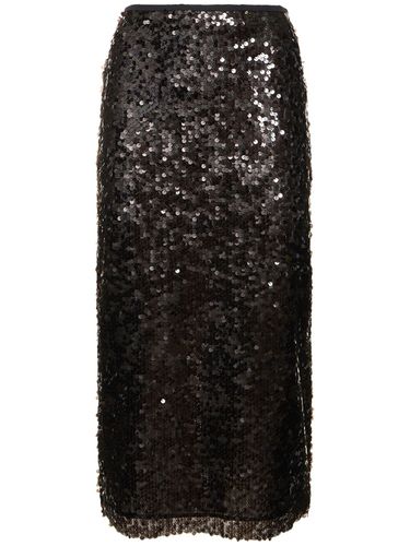 Jupe Midi En Sequins - MSGM - Modalova