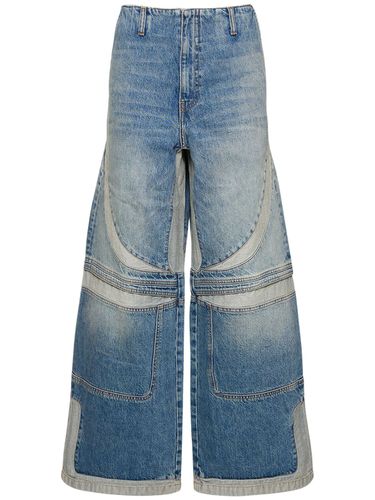 Pantalon Ample En Denim Taille Haute - AMIRI - Modalova