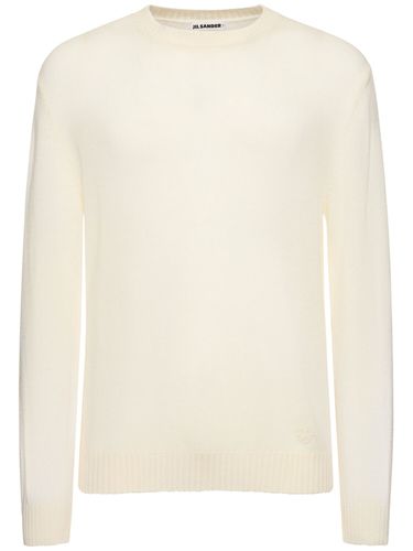 Pull-over En Maille De Laine Ultra-fine - JIL SANDER - Modalova