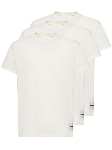 Lot De 3 T-shirts En Coton Plus - JIL SANDER - Modalova