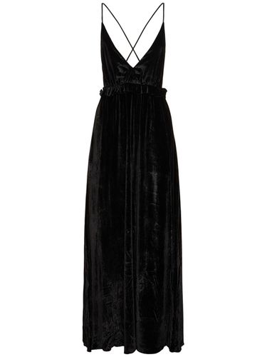 Robe Longue En Viscose Et Soie Lavinia - ULLA JOHNSON - Modalova