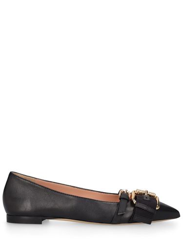 Ballerines En Cuir 10 Mm - MOSCHINO - Modalova