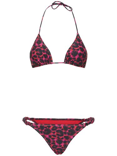 Haut De Bikini Triangle Imprimé Scrunchie - REINA OLGA - Modalova