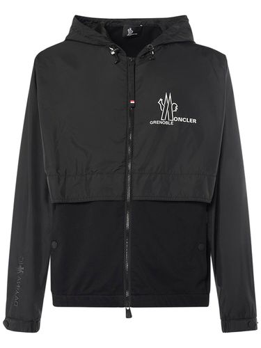 Veste Zippée En Coton Léger À Logo - MONCLER GRENOBLE - Modalova