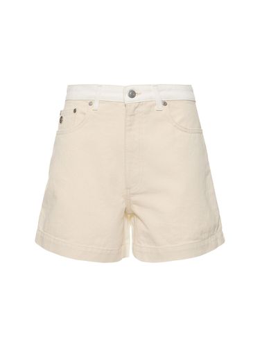 Short Taille Mi-haute En Denim - STELLA MCCARTNEY - Modalova