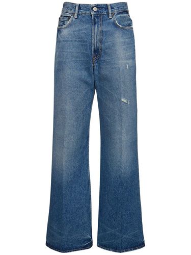 Jean Ample En Denim Taille Haute 2022 - ACNE STUDIOS - Modalova