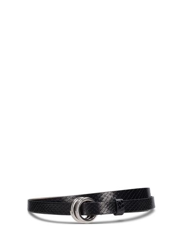 Ceinture En Cuir Jeanne - MICHAEL KORS COLLECTION - Modalova