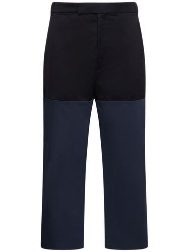 Pantalon Droit En Coton - THOM BROWNE - Modalova