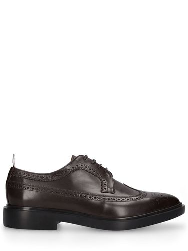 Chaussures À Lacets En Cuir Longwing - THOM BROWNE - Modalova