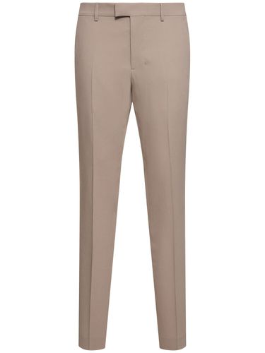 Pantalon Cigarette En Laine - AMI PARIS - Modalova