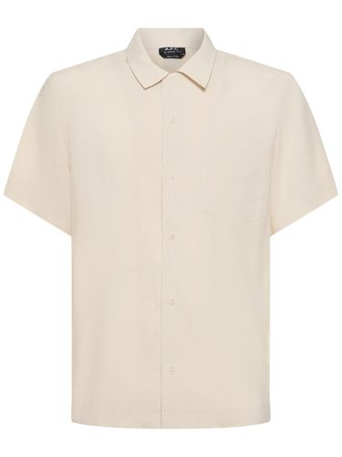 Chemise Manches Courtes En Viscose Écovero - A.P.C. - Modalova