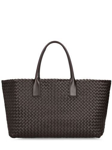 Sac Cabas Moyen En Cuir Cabat - BOTTEGA VENETA - Modalova