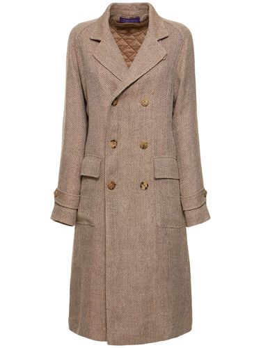 Manteau Mi-long En Lin À Double Boutonnage - RALPH LAUREN COLLECTION - Modalova