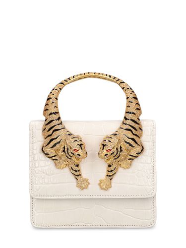 Sac Moyen Embossé Crocodile Roar - ROBERTO CAVALLI - Modalova