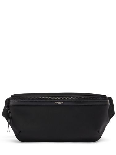 Sac Bandoulière En Nylon Et Cuir City - SAINT LAURENT - Modalova