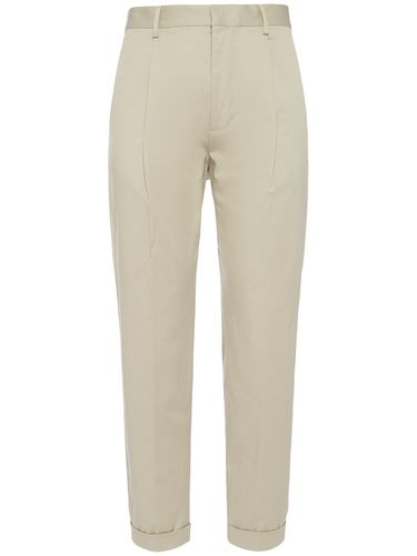 Pantalon Plissé En Coton - DSQUARED2 - Modalova