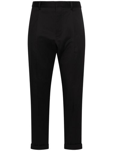 Pantalon Plissé En Coton - DSQUARED2 - Modalova