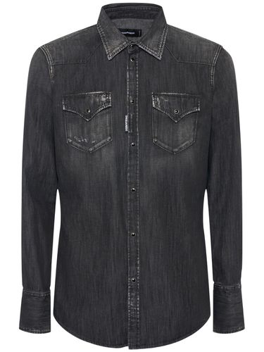 Chemise Western En Denim Classic - DSQUARED2 - Modalova