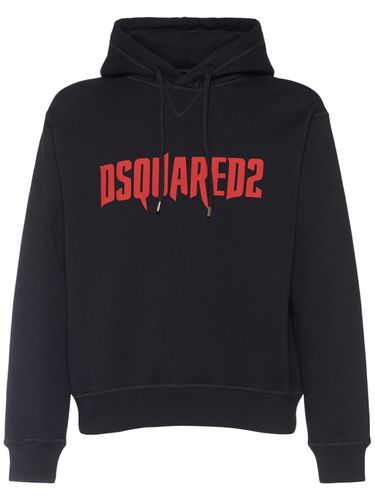 Sweat-shirt Cool Fit En Coton À Capuche - DSQUARED2 - Modalova