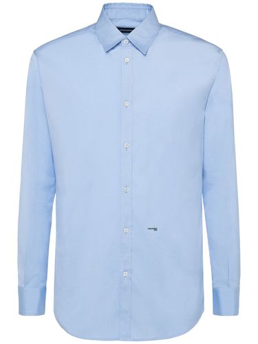 Chemise En Popeline De Coton Stretch - DSQUARED2 - Modalova