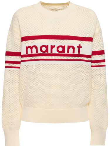 Pull-over En Coton Mélangé À Logo Arwen - MARANT ETOILE - Modalova