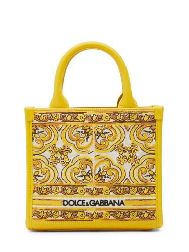 Petit Sac En Jacquard Maiolica Dg Daily - DOLCE & GABBANA - Modalova